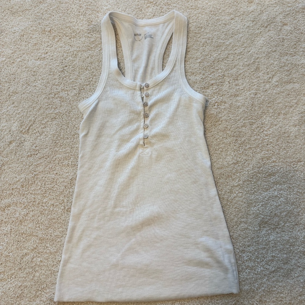 Aerie offline henley tank top